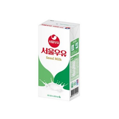 서울우유 멸균 흰우유, 200ml, 48개