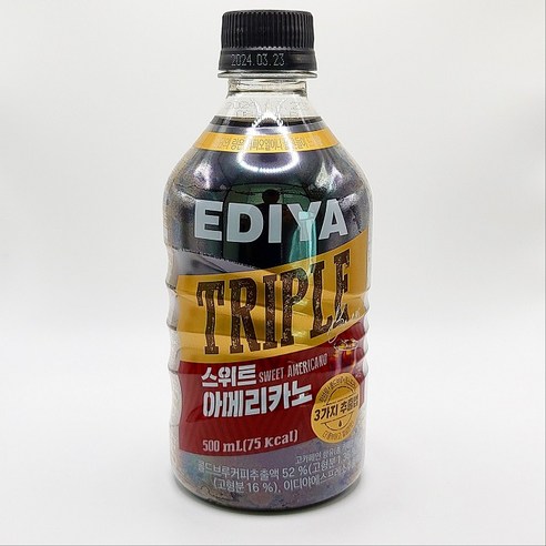 이디야커피 New 트리플 스위트 아메리카노, 500ml, 6개