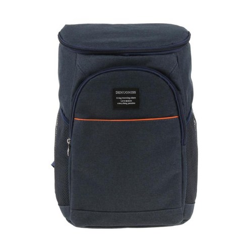 YSSHOP 18L 배낭 쿨러 캠핑 피크닉 절연 점심 컨테이너 가방, 37x26x19.5cm, 옥스포드, 다크 블루