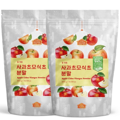 닥터비옴 국산 사과초모식초 분말, 2개, 300g