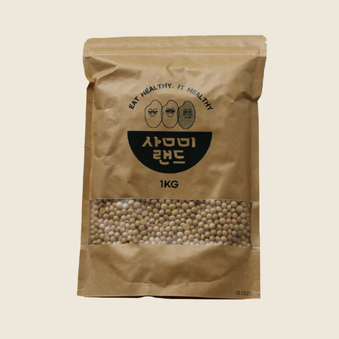 [삼미랜드] 국내산 잡곡 백태 1kg, 1개, 국내산 백태 1kg