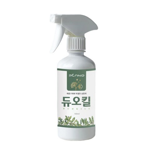 듀오킬 다목적 살충제 원예 화분 화초 실내 진드기 진딧물 개미 바퀴 벌레 약 스프레이, 1개, 500ml