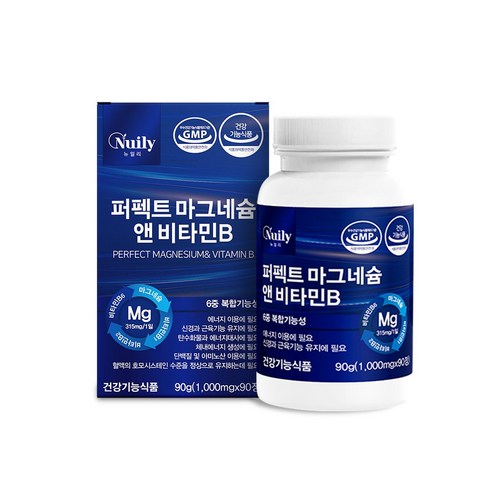 뉴일리 퍼펙트마그네슘앤비타민B, 1개, 1000mg