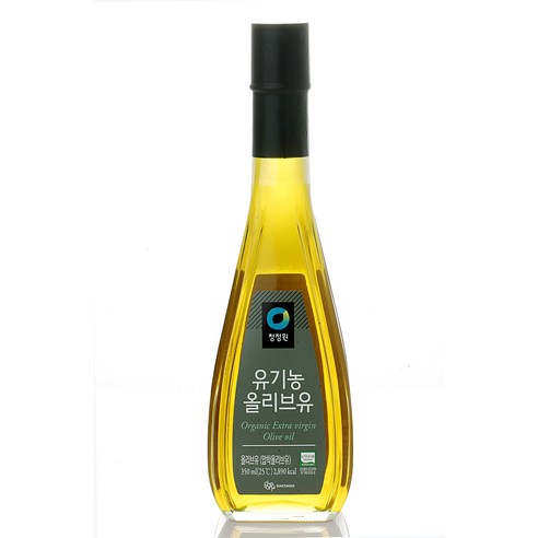 청정원 유기농 올리브유, 350ml, 4개