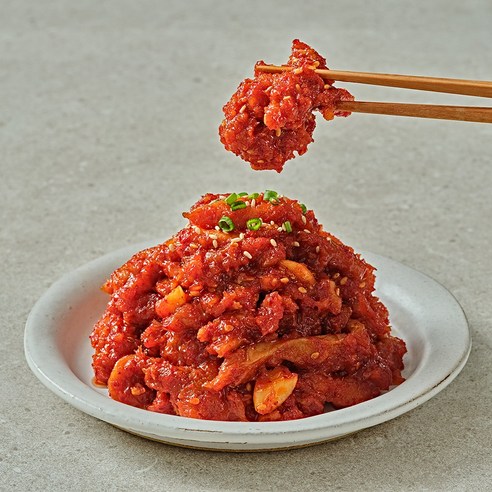 여수 나래식품 명태회무침 300g – 코다리 황태 젓갈 반찬, 1개 고동무침