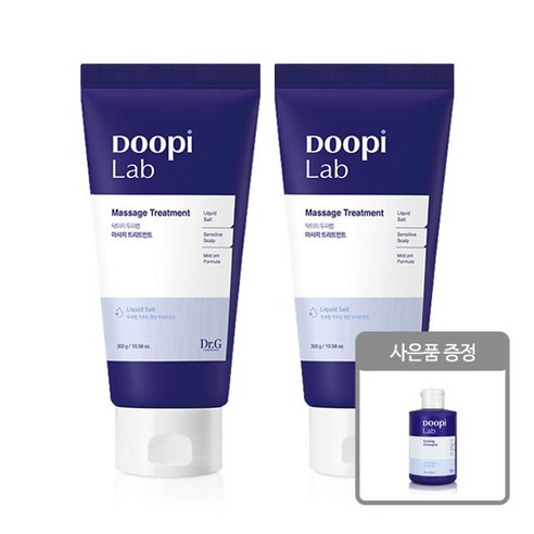 닥터지 닥터지 두피랩 마사지 트리트먼트 300g 2개 + 샴푸 100g (G)