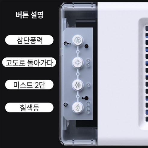 넥브느로 미니 이동식 냉풍기로 올여름, 시원하고 쾌적하게!