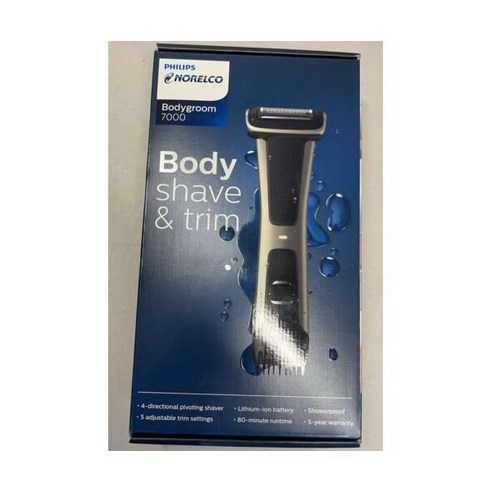 필립스Norelco Bodygroom Series 7000 Shower프로of Dual-Shaver for Men