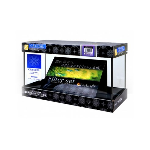 좁은 공간에 나만의 작은 바다를! 고토부키 블랙슬림 수조 F-60SB 2자 어항 사용 후기 2자슬림어항