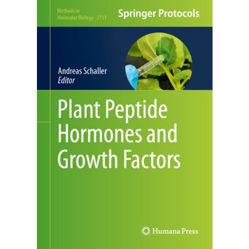 (영문도서) Plant Peptide Hormones and Growth Factors Hardcover, Humana, English, 9781071635100