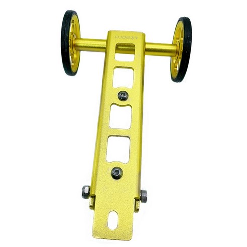 Retemporel Litepro 버디 바이크 이지 휠 고강도 알루미늄 합금 Bmx 푸시 트레일러 랙 브래킷 병 케이지 자전거 부품 골드