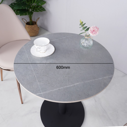 좁은 공간을 스타일리시하게, 세라믹 마블 테이블로 완성하세요!