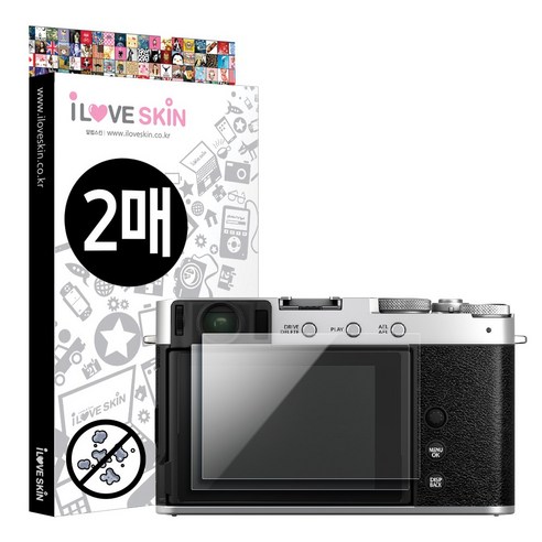 알럽스킨 후지 X-E4 카메라 올레포빅 액정보호필름 2매, 단품, 2개