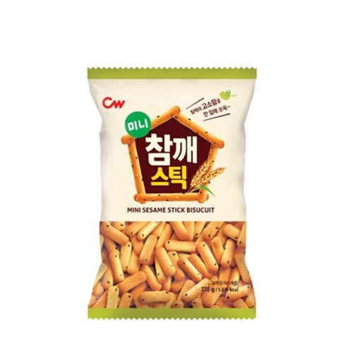 청우식품 미니 참깨스틱, 370g, 6개