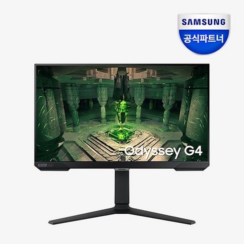 삼성전자 삼성 오디세이 G4 S25BG400 25인치 게이밍모니터 FHD IPS 240Hz 지싱크 피벗, 없음