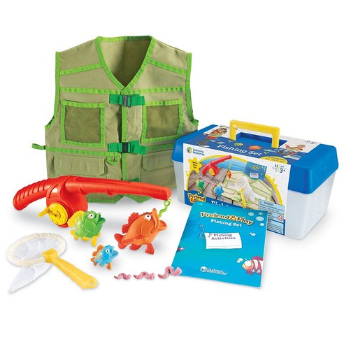 러닝리소스 역할 놀이) 낚시 놀이 세트 Pretend & Play - Fishing Set, 1개