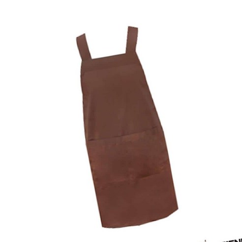 바리스타 앞치마 베이직 브라운 1P 공방앞치마 카페앞치마