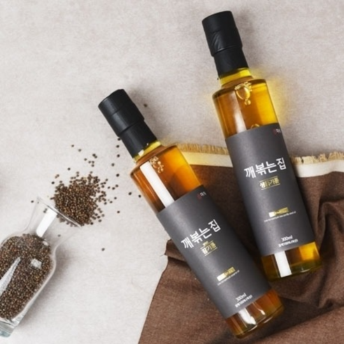 국산 프리미엄 저온압착 참기름 – 미식상회 깨볶는집, 180ml 미식상회참기름