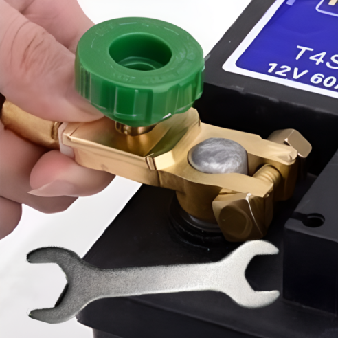 자동차 배터리 전원 차단기 밧데리 방전 방지 킬스위치 차단 장기주차 터미널단자 메인차단 차량 경차, 1개, 1개