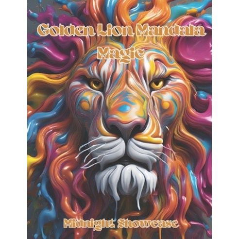 (영문도서) Golden Lion Mandala Magic Paperback, Independently Published, English, 9798860910911