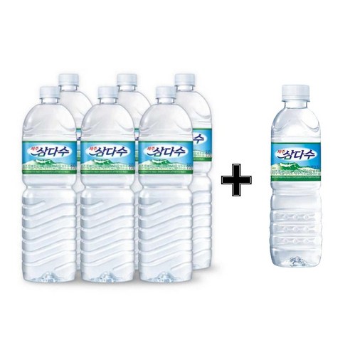 제주 삼다수 2L x 6병 500ml x 20병 물 먹는샘물 생수 가정 배달, 20개
