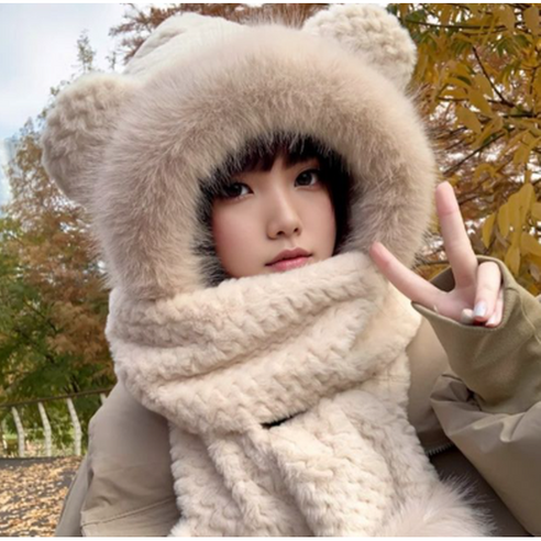 포근함과 스타일을 한 번에! 머니비 푸앙 3in1 올인원 방한템으로 따뜻한 겨울을!