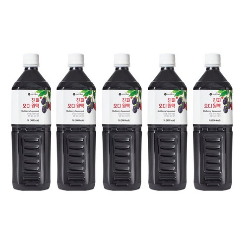 이제부터 진짜 오디 원액 1L, 5개