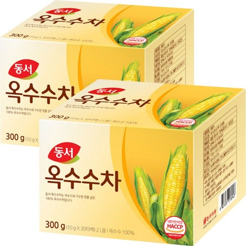 동서 옥수수차 10g x 60T (30개입x2개) jck+640iU