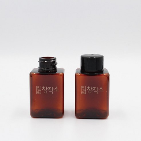 사각용기 갈색사각용기 30ml용기 화장품용기 화장품공병 에센스용기, 1개 구매 후기