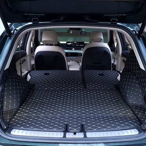 현대 팰리세이드 차량의 트렁크를 먼지, 흙, 액체로부터 보호하는 완벽한 맞춤형 트렁크 매트