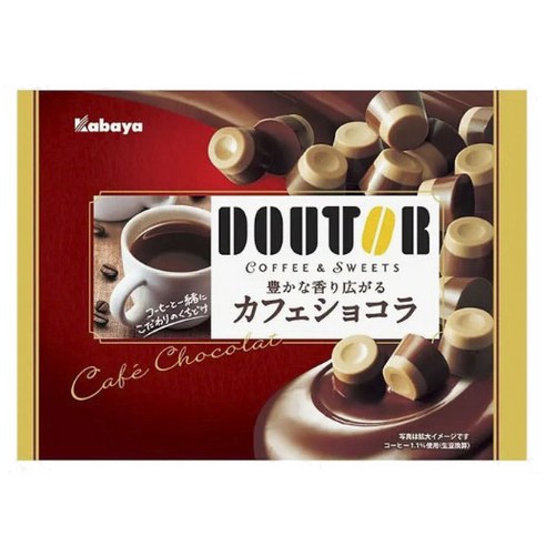 카바야 도토루 카페쇼콜라, 1개, 98g