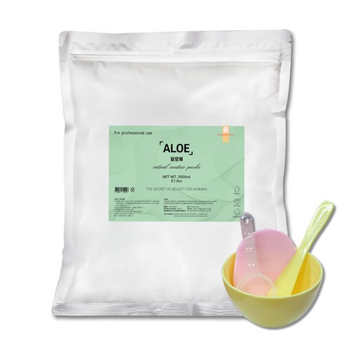 벨라드뽀 알로에 모델링팩 1kg 팩 도구 증정, 1개, 1개