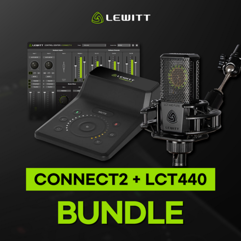 르윗 CONNECT 2 x LCT 440 PURE 번들 패키지 - 오디오인터페이스 | 쿠팡