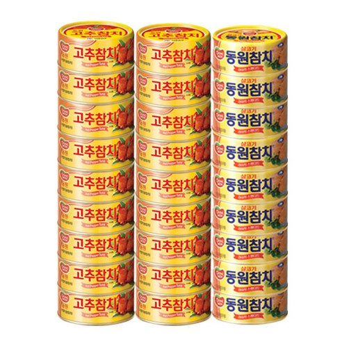 동원 살코기참치85g 6입+고추참치85g 6입, 85g, 12개 롱고추