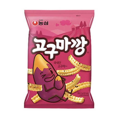 농심 고구마깡 83g (16개입), 단품