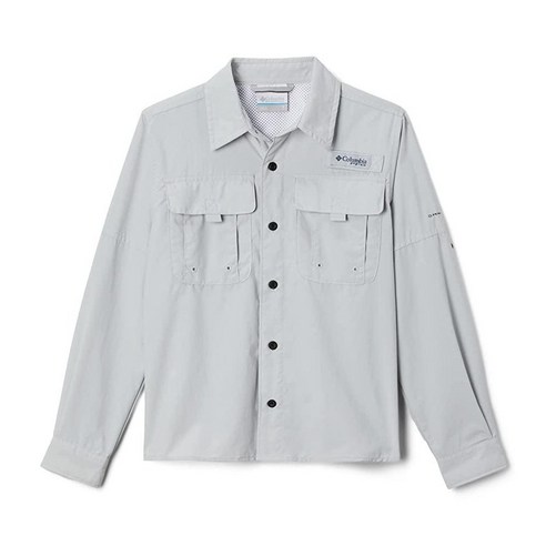 Columbia 남아용 바하마 긴소매 셔츠 걸프 스트림 XL183741, X-Large