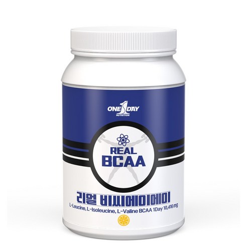 원데이뉴트리션 BCAA 파우더 리얼 BCAA 500g 레몬맛, 1개