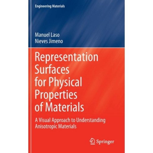 (영문도서) Representation Surfaces for Physical Properties of Materials: A Visual Approach to Understand... Hardcover, Springer, English, 9783030408695