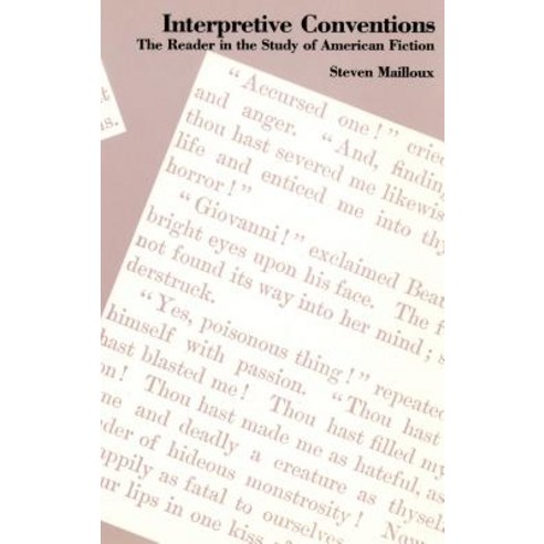 Interpretive Conventions Hardcover, Cornell University Press, English, 9780801414763