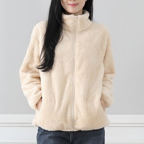 편안함과 따뜻함을 선사하는 남녀공용 후리스 양모점 플리스 자켓