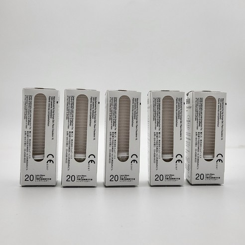 BRAUN 귀체온계용 필터캡 20p, 5개