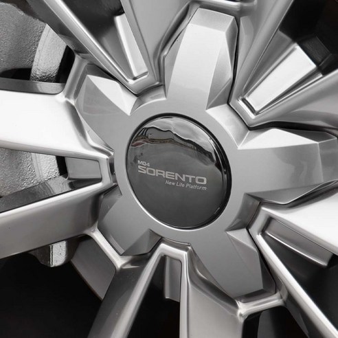유스크 쏘렌토MQ4 휠캡 허브캡 타이어 포인트 악세사리 커버 스크래치방지 튜닝 몰딩용품