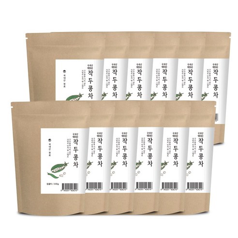 자연지애 대왕 볶은 작두콩차, 구수한 풍미로 건강을 더하세요!