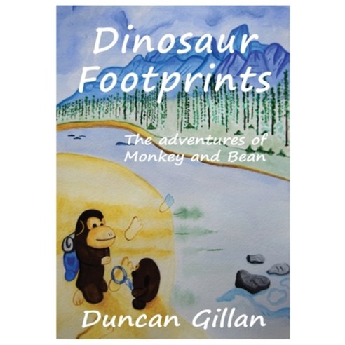 (영문도서) Dinosaur Footprints Paperback, Monkey and Bean, English, 9781513666693