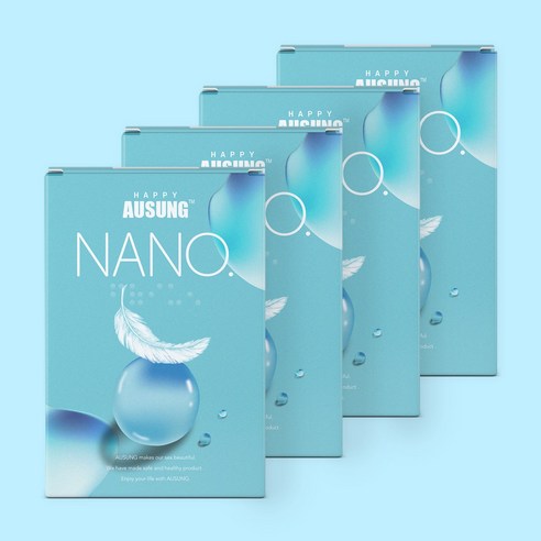 아우성 나노(NANO) 3P 초박형 콘돔 / 무향, 24박스, 3개입