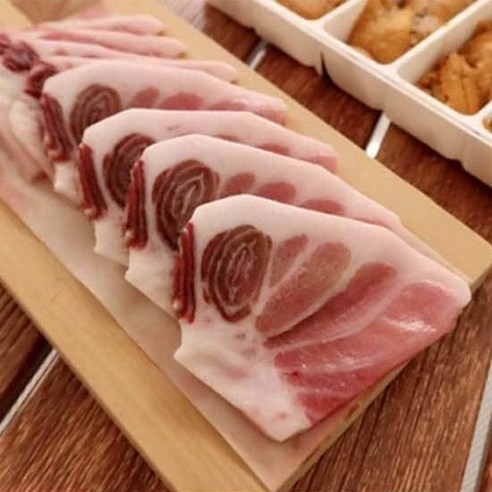 부위별 특허슬라이스 참치회의 맛있는 축제