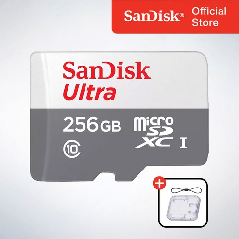 샌디스크 울트라 마이크로SD QUNR 256GB (공식수입정품) + 사은품2종