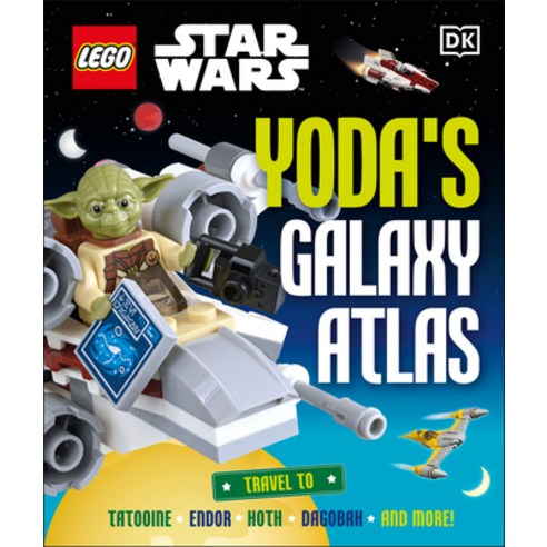 (영문도서) Lego Star Wars Yoda''s Galaxy Atlas (Library Edition): Much to See There Is... Hardcover, DK Publishing (Dorling Kind..., English, 9780744030051