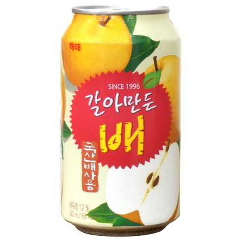 [본사직영] 갈아만든 배 저칼로리, 24개, 340ml