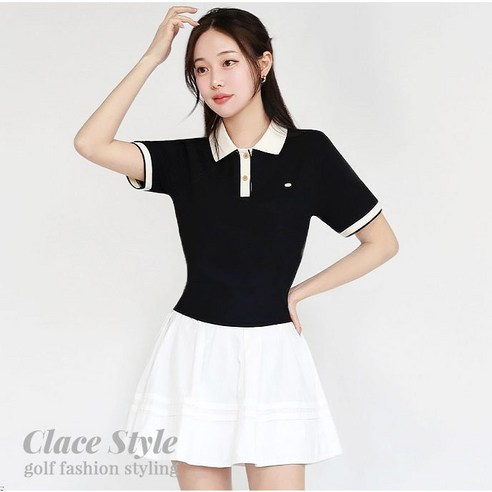 필드 위 스타일 완성! 클레이스 골프웨어, 왜 입소문 났을까? 여성골프티셔츠